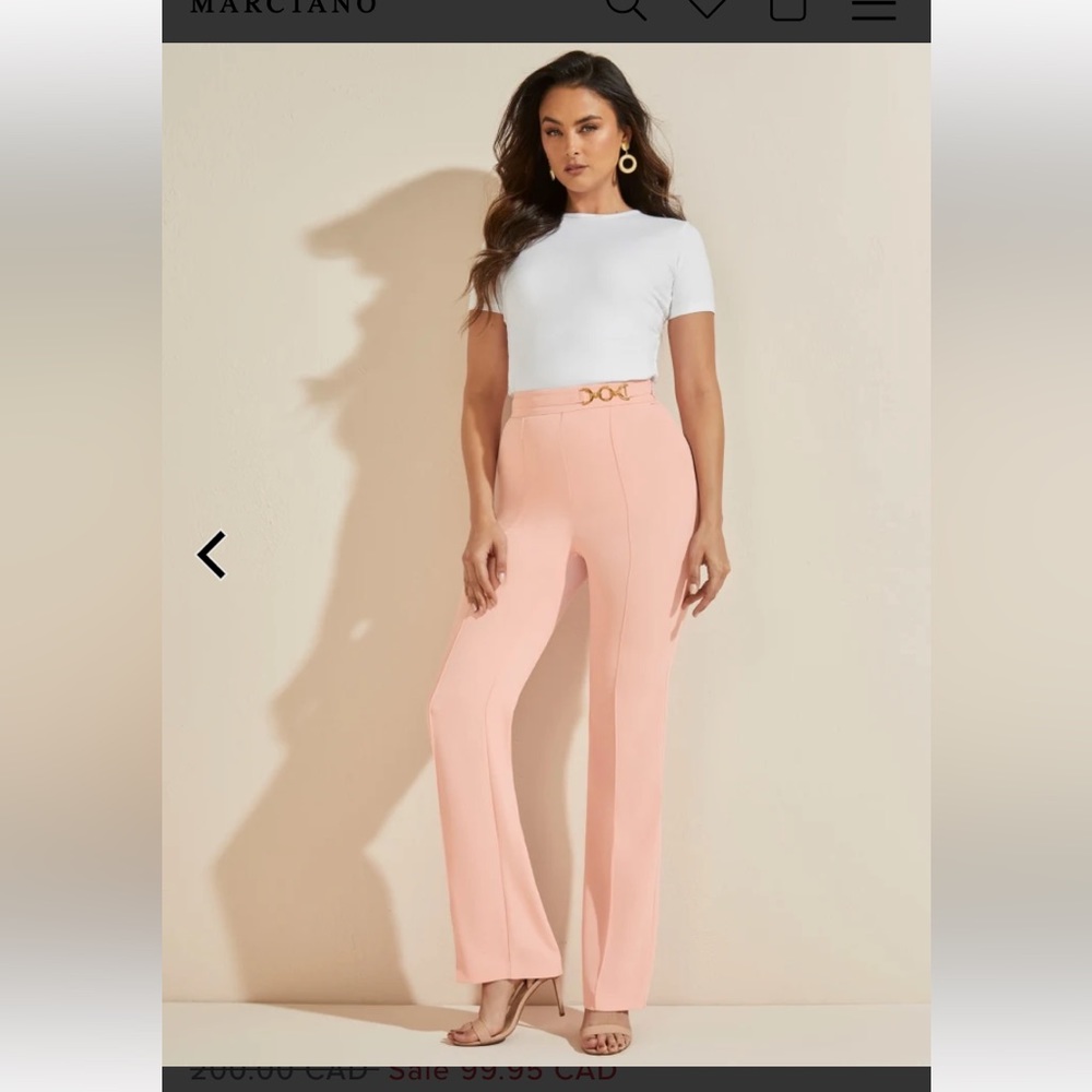 Marciano Light Pink Dress Pants - Size L (8)